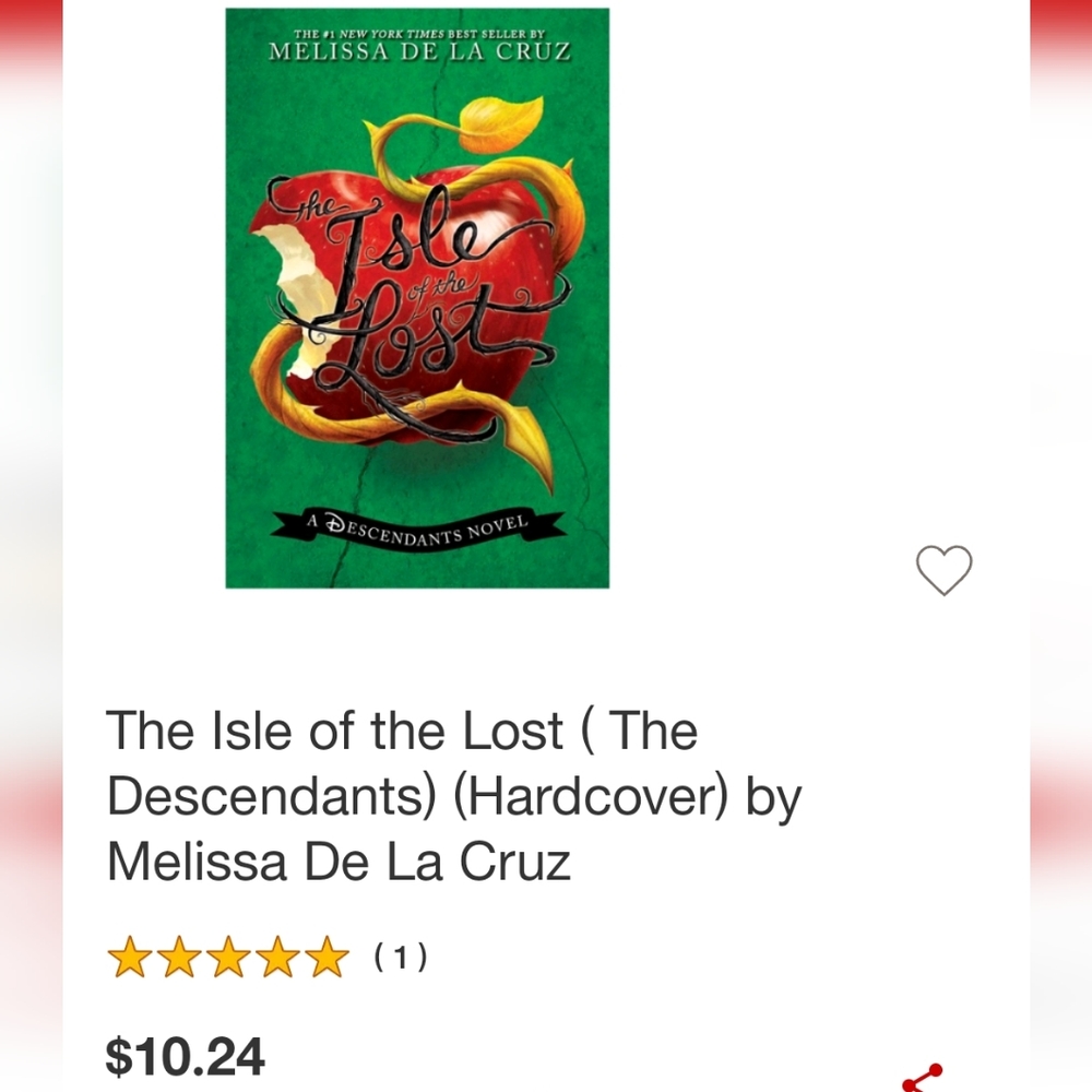 The lsle of the lost (descendants book)